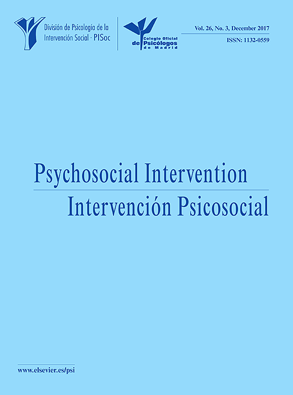 Go to journal home page - Psychosocial Intervention